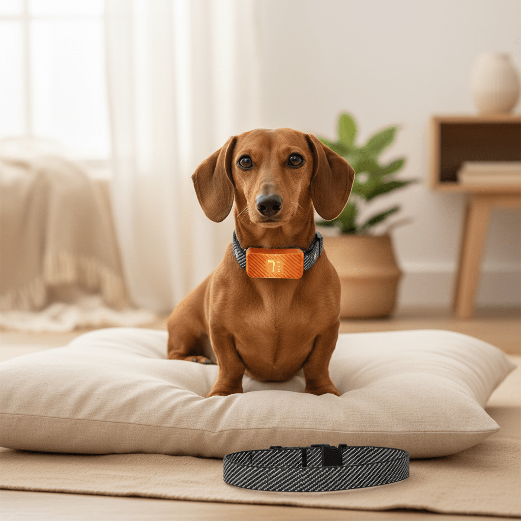Collier Anti-Aboiement pour Chien - QuietSense - My animal shop
