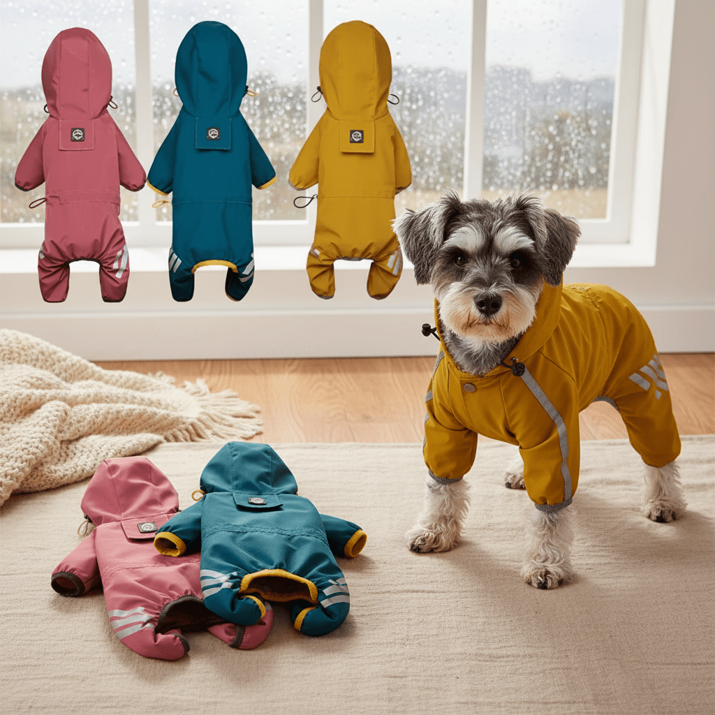 Combinaison Imperméable pour Chien - RainPaw Jump - My animal shop
