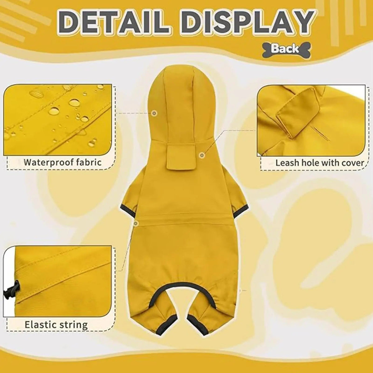 Impermeable pour chien - My animal shop