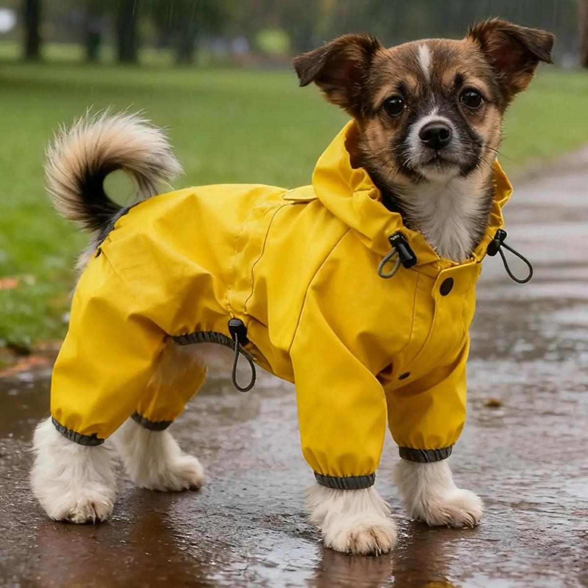 Imperméable pour Chien avec Capuche - RainPaw Hood - My animal shop